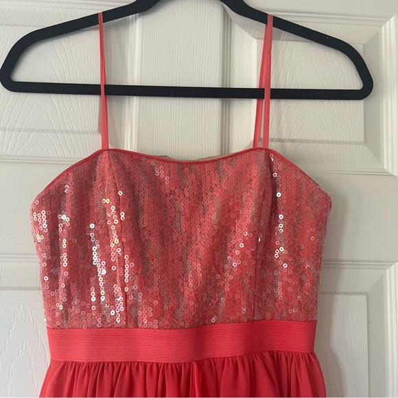 Pink Sparkly High Low Dress by Aiden great for Tweens - Picture 2 of 6